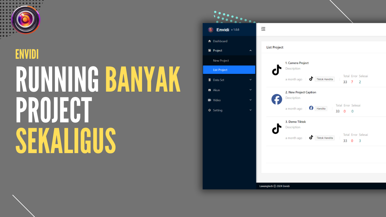 Multithread processing and running