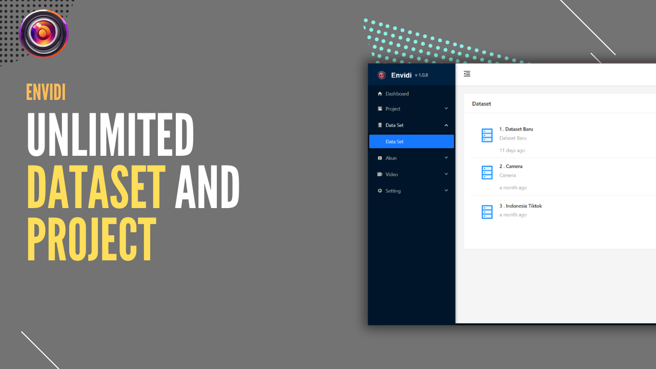 Unlimited dataset and project